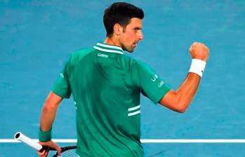 Novak Djokovic es uno de los favoritos al título del Abierto de Australi 2024. FOTO AFP