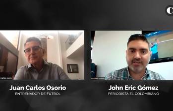 Juan Carlos Osorio se confiesa con EL COLOMBIANO