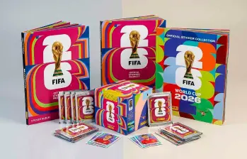El álbum Panini del Mundial 2026 tiene 102 páginas y 980 láminas, la cifra más alta hasta ahora. FOTO: CREADA CON IA