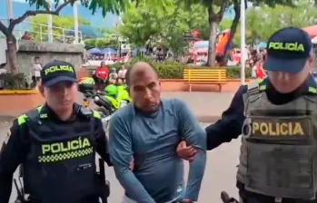 José Bocanegra Villada, alias “Efrén Villa” o “Gafas”, perteneció a las antiguas Farc y al parecer siguió delinquiendo en las disidencias. FOTO: CORTESÍA DE POLICÍA.