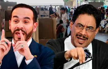 Los candidatos presidenciales Abelardo de la Espriella e Iván Cepeda se medirán en las urnas el 21 de junio. FOTO CORTESÍA