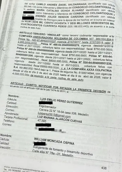 La Contraloría afirmó que en este proyecto hubo un presunto detrimento patrimonial por una suma superior a los $26.186 millones. Foto: redes sociales