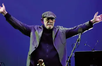 A sus 78 años, el cubano volvió a conmover a miles de asistentes, pese a los fallos de sonido y organización. FOTO EL COLOMBIANO