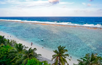 La paradisiaca isla donde se practica turismo de lujo ha mostrado abiertamente su apoyo al pueblo palestino. FOTO: AFP