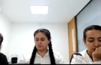 En total son cinco las mujeres que hacen parte de la red, según la Fiscalía. Cuatro de ellas aceptaron los cargos que se les impusieron. Foto: Cortesía