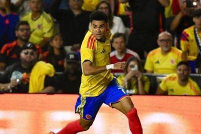 Luis Díaz sería de nuevo titular con Colombia en el duelo amistoso ante Australia, este martes en Nueva York. FOTO CORTESÍA FCF