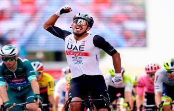 Juan Sebastián Molano completó su tercer top-5 en la presente Vuelta a España. FOTO Getty
