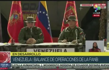 Así lo confirmó en medio del noticiero del medio día. FOTO: Captura de pantalla