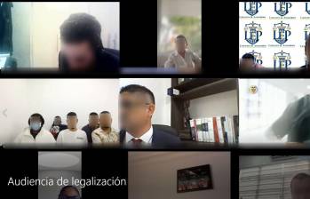 Las audiencias preliminares se llevaron a cabo ante el Juzgado 9 de control de garantías de Cali. Foto: tomada de video