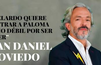 “Abelardo quiere mostrar a Paloma como débil por ser mujer”: Juan Daniel Oviedo