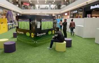 Desde el 17 de junio hasta el 19 de julio, la Fan Zone contará con un espacio para la transmisión de 37 partidos del certamen deportivo. FOTO: Cortesía.