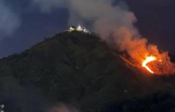 Imagen de referencia de un incendio forestal en Antioquia: Foto Manuel Saldarriaga