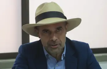 El representante a la Cámara del uribismo, Andrés Guerra es el único que pasó de Senado a Cámara. Foto: Manuel Saldarriaga