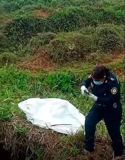 Solo tres cadáveres han sido recuperados, pues la fuerza pública sigue sin hacer presencia. FOTO: CORTESÍA