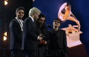 Morat recibió el primer Latin Grammy de su carrera. FOTO Captura de pantalla
