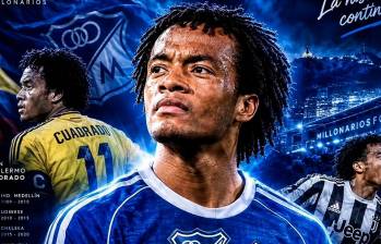 Juan Guillermo Cuadrado es otro de los regresos más sonados al fútbol colombiano. FOTO CORTESÍA X @vendetta1313_