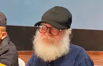 Óscar Ojeda Durán, capturado por orden de Interpol y quien se desempeña como jefe negociador de paz de las disidencias de alias “Calarcá”. FOTO: CORTESÍA.