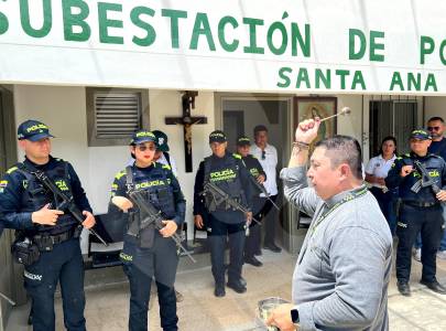Después de 40 años, la Policía regresó a este corregimiento del Oriente antioqueño