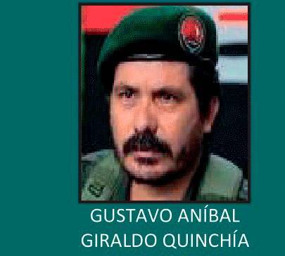 <p>Gustavo Aníbal Giraldo</p><p>Alías Pablito, guerrillero integrante del Comando Central del Ejército de Liberación Nacional, Eln.</p><p>Recompensa de hasta 4.000 millones de pesos</p><p>FOTO COLPRENSA </p>