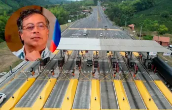 El Gobierno del presidente Gustavo Petro busca quedarse con Autopistas del Café y desmontar sus siete peajes. FOTO CORTESÍA 