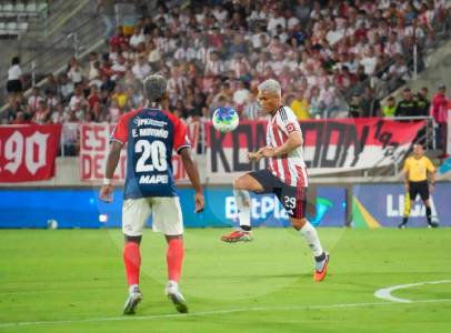 Junior de Barranquilla vence al Independiente Medellín en la Liga BetPlay