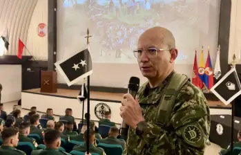 Jorge Ricardo Hernández inició su carrera militar en el 2002. FOTO: EJÉRCITO NACIONAL