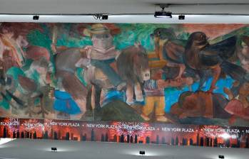 El único mural de Botero en Colombia fue trasladado al Museo de Antioquia