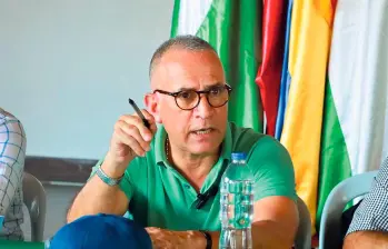 Luis Eduardo Martínez es el secretario de Seguridad de Antioquia. FOTO CORTESÍA
