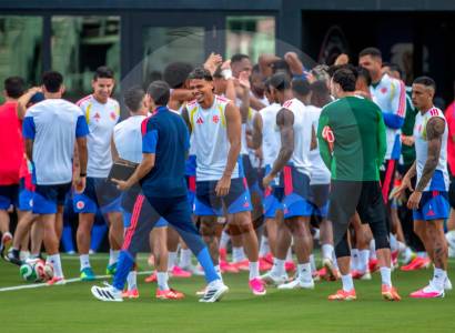 Richard Ríos, con los pies en la tierra antes del reto de Colombia ante Ghana