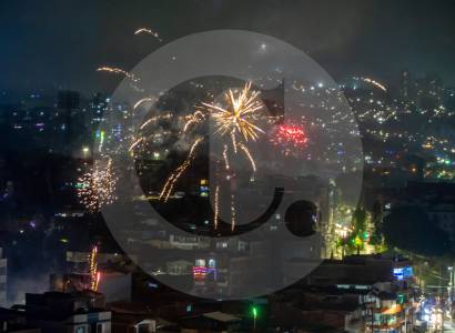 Ni lluvia ni controles frenaron la alborada en Medellín