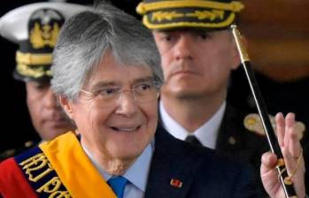 Guillermo Lasso, expresidente de Ecuador. FOTO: AGENCIA AFP.