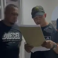 Tres integrantes del Clan del Golfo fueron detenidos por el GAULA en el marco del Plan Cazador, por el secuestro de dos policía en Urabá. FOTO: Cortesía Policía Nacional