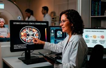 Esta investigación podría abrir vías hacia el desarrollo de nuevas terapias para trastornos psicológicos que tengan que ver con la creación incontrolada de imágenes vívidas como la esquizofrenia. Foto Ilustración IA.