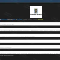 En internet, circularon versiones de un supuesto ataque digial contra el Distrito de Medellín FOTO: Cortesía @DarkWebInformer