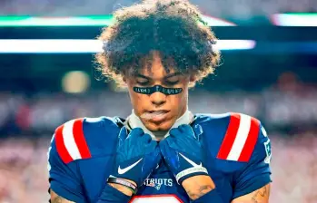 Christian González, hombre destacado de los New England Patriots. FOTO @Patriots