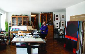 Fanny Sanín nació en Bogotá y tiene un doctorado honoris causa de la Universidad de Antioquia; actualmente vive en Estados Unidos. Fotos: Cortesía. 