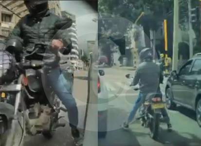 ¡Cuidado! Así operan los ‘pinchallantas’ en Bogotá para distraerlo y atracar