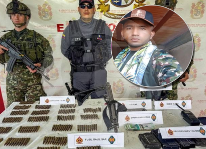 Abatieron a alias El Turco, cabecilla de disidencias de las Farc, en operación militar en Briceño