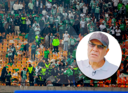 Capturaron a hincha que rompió la cabina de Win Sports e hirió al profesor Juan José Peláez