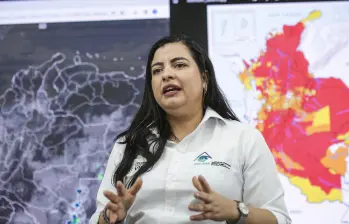 Directora del Ideam, Ghisliane Echeverry Prieto. FOTO: Ideam.