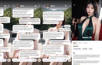 Así fue parte de la conversación con una chat bot creado para fingir una relación personal y sentimental. ¿Se está saliendo de control?