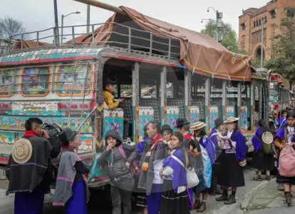“Termina el gobierno Petro y sentimos que esos compromisos no han avanzado”: pueblo Misak llega a Bogotá para buscar acuerdos