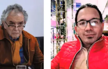 Con Jorge Lemus (izquierda) y Wilmar Mejía el Gobierno Nacional ha repetido una estrategia burocrática: rotarlos entre cargos directivos de la DNI y la UIAF, al parecer buscando protegerlos de los escándalos en los que están implicados. FOTOS Capturas de video Y REDES SOCIALES