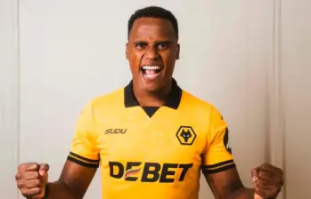 Jhon Arias buscará ser fugura en el futbol de Inglaterra. FOTO @Wolves