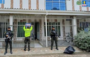 Uno de los bienes incautados por las autoridades en Turbo y Apartadó. FOTO: Cortesía Fiscalía