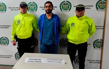 El médico general José David Castro Giraldo, encarcelado presuntos hechos de pedofilia. FOTO: CORTESÍA DE LA FISCALÍA.