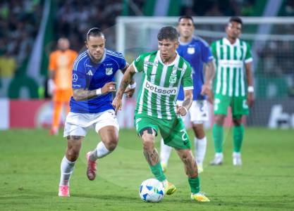 El liderato no alcanza: Nacional volvió a caer ante Millonarios, fue por goleada y la hinchada exige respuestas