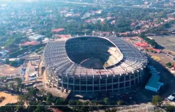 Este es el estadio de Ciudad de México que recibirá varios juegos del Mundial de Norteamérica 2026. FOTO Pantallazo @MexicoCity26