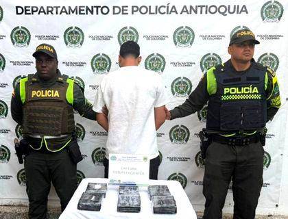 El hombre deberá responder por tráfico y fabricación de estupefacientes. FOTO: CORTESÍA
