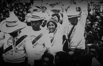 La Marcha del Hambre, documental de Sorany Marín Trejos, reconstruye la caminata de 800 maestros colombianos que en 1966 recorrieron 1.600 kilómetros hasta Bogotá para exigir sus salarios atrasados. Se estrena el 14 de mayo. FOTO Cortesía